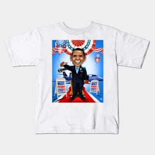 MIC DROP - THE GREATEST PRESIDENT EVER!!! Kids T-Shirt